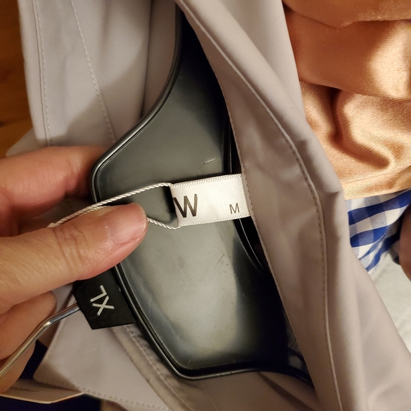 🤗3 for $20! Womens Casual Chiffon Long Sleeve button down shirt size Medium - Picture 5 of 5